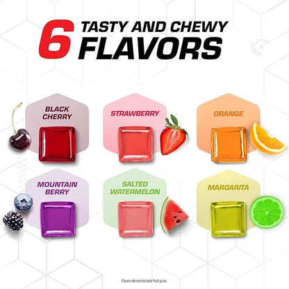 CLIF BLOKS - Energy Chews - Variety Pack - Non-GMO - Plant Based - Fast Fuel for Cycling and Running - Quick Carbohydrates...