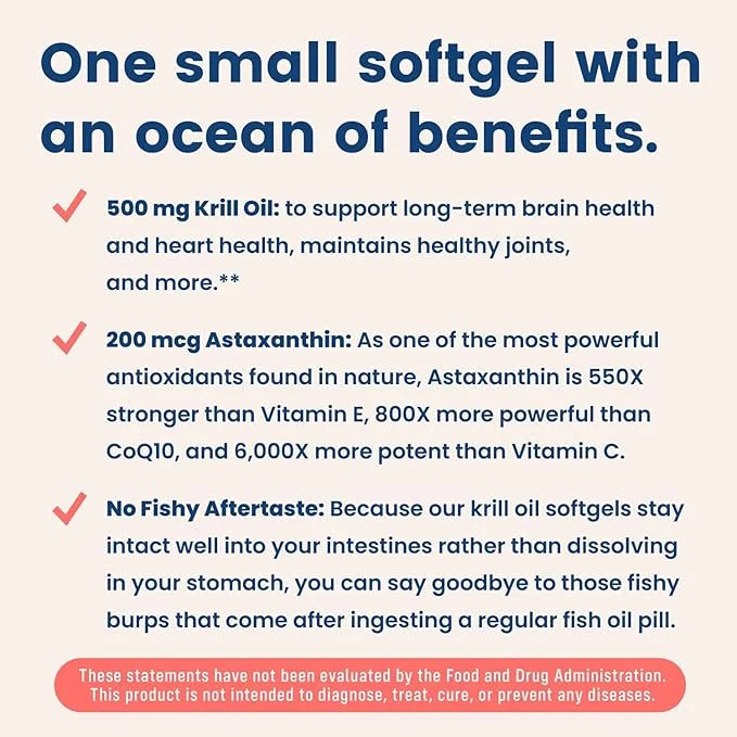 NativePath: Antarctic Krill Oil Omega-3 Fatty 90-Day Supply