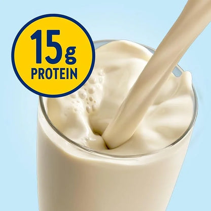 Glucerna Hunger Smart Shake, Diabetic Drink to Support Blood Sugar Management, 15g Protein, 180 Calories, Classic Vanilla,...