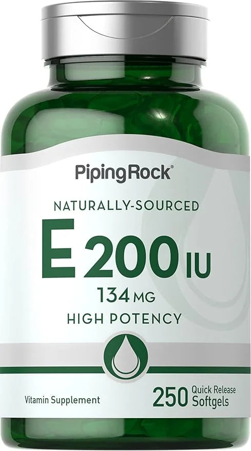 Piping Rock Vitamin E 200 IU 250 Softgel
