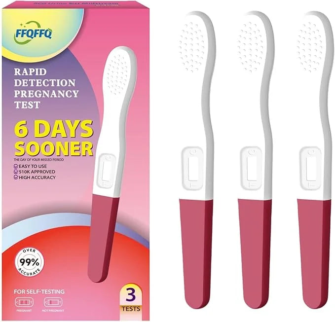 Pregnancy Test Kit, Early Detection 3 Pack