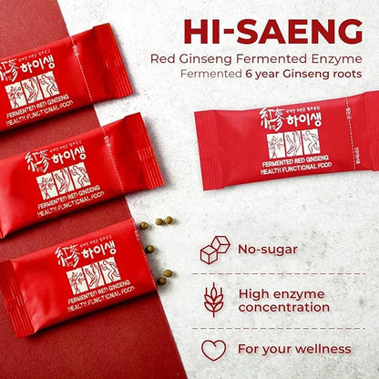 Red Ginseng Fermented Enzymes (30 Packets)