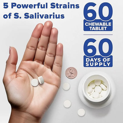 Oral Probiotics for Mouth Bad Breath Treatment for Adults - Dental Probiotics for Teeth and Gums - Oral Health Probiotics ...