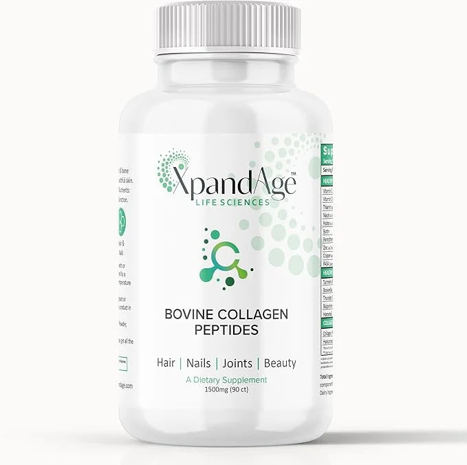 XpandAge's Bovine Collagen Peptides contain Biotin,