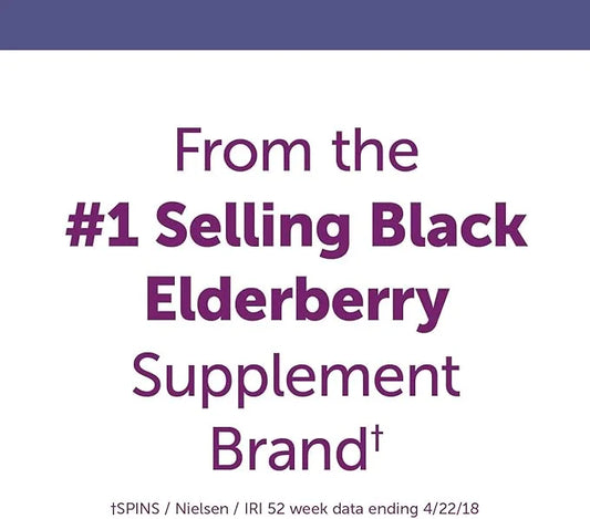 Nature's Way Sambucus Sugar-Free Elderberry Syrup, 4 Oz