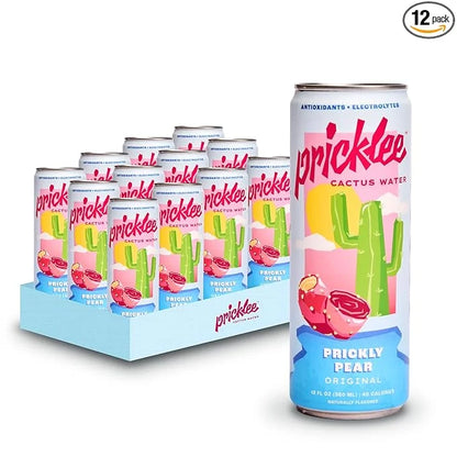 Prickly Pear Cactus Water - Packed With Antioxidants, Electrolytes, Vitamin C - Natural Sports Drink for Immunity, & Recov...