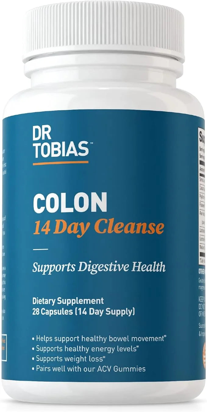 Dr. Tobias Colon 14 Day Cleanse, 28 Capsules 1-2 Daily