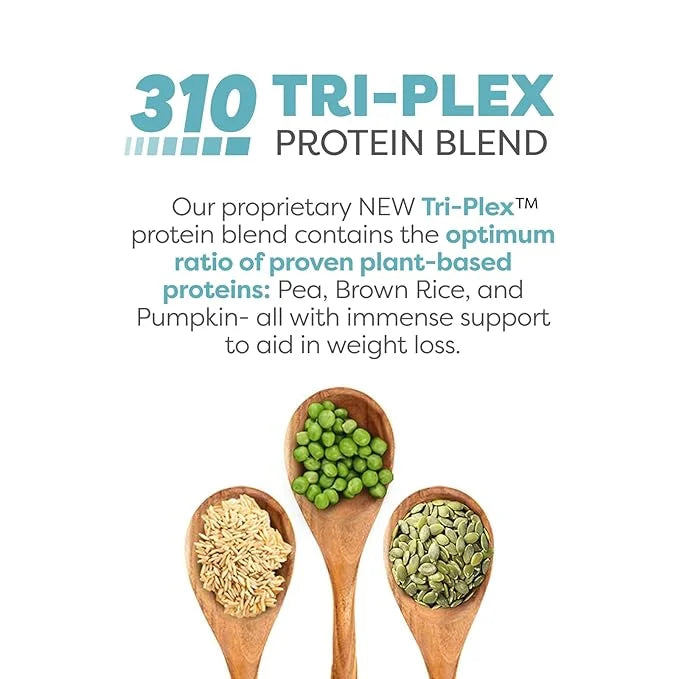 310 Nutrition All-In-One Meal Replacement Shake - Fiber-Rich Vegan Superfood Blend with Natural Sweeteners - Low Carb, Ket...