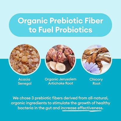 Physician's Choice Probiotics 60 Billion CFU - 10 Strains + Organic Prebiotics - Immune, Digestive & Gut Health - Supports...