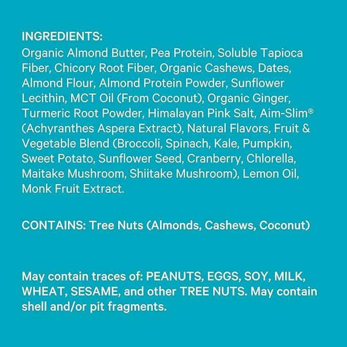 Essential Nutrition Bars by LyfeFuel | Vegan Protein Bar & Low Carb Meal Replacement for Intermittent Fasting and Hunger C...