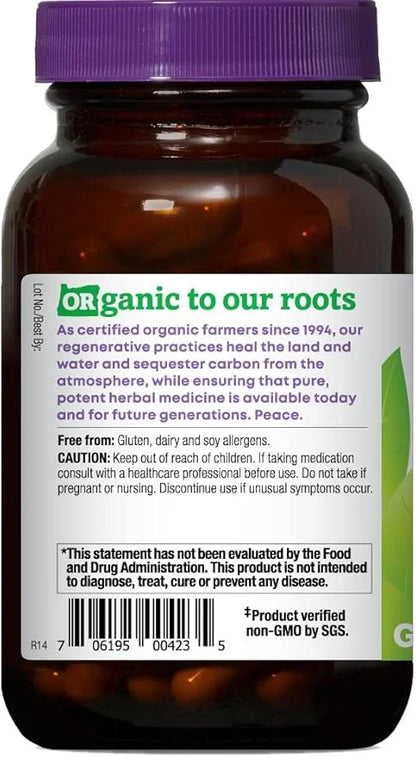 Oregon's Wild Harvest Non-GMO Ginkgo Certified 90 Count