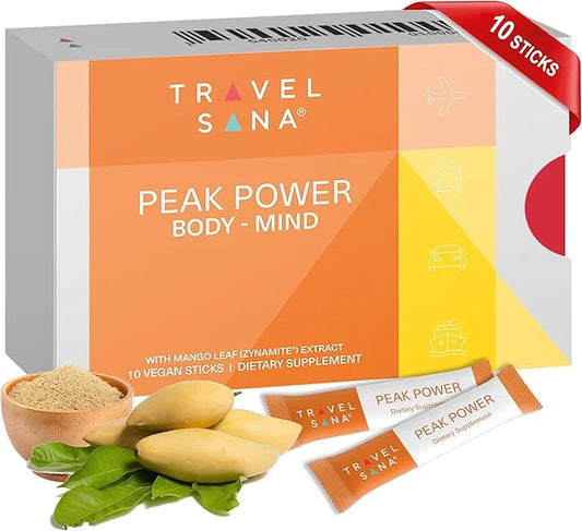 Performance Enhancer |Boosts Energy, Focus & |10 Sticks