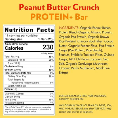 Vegan Keto Plant Based Protein & Fiber Bars by B.T.R. - Low Carb & GF | 12 Bars | Free of Sugar Alcohols, Dairy, Soy and B...