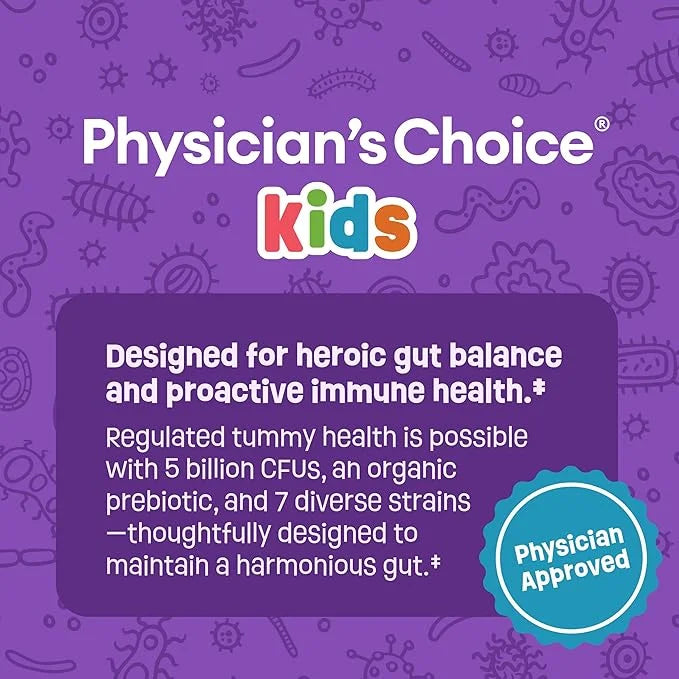 Physician's CHOICE Kids Probiotic- 7 Strains, 30 Count 2)