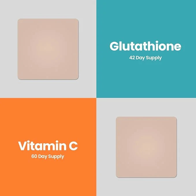 Antioxidant Power Duo Lifestyle Patch C, Glutathione 8-10 Hours (42 Days)