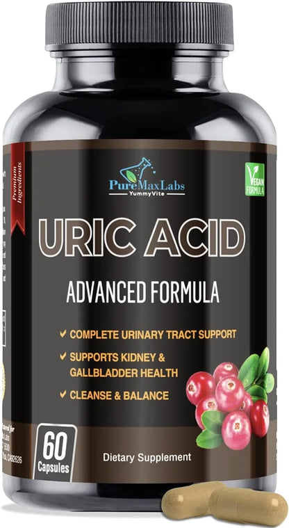 Uric Acid Advanced Formula – Kidney, 60 Capsules