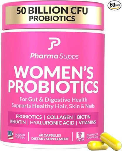 Advanced Women's Probiotics for Gut Health 50 Billion