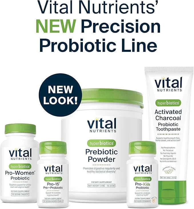 Hyperbiotics Vital Nutrients Pro Kids Probiotic | Allergen-Free Toddler Probiotics for Kids | Targeted Immune, Gut, and Di...