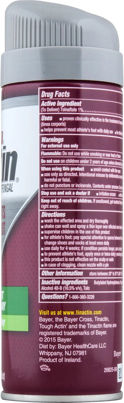 Tinactin Athletes Foot Deo Spray Powder 3)