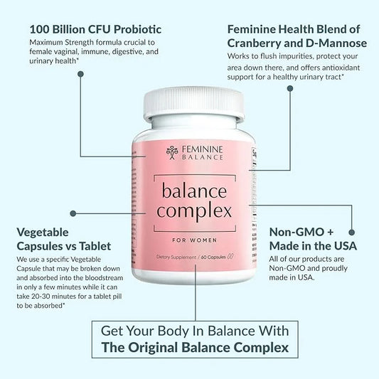 Balance Complex 17-in-1 Vaginal Health 100 60 Capsules