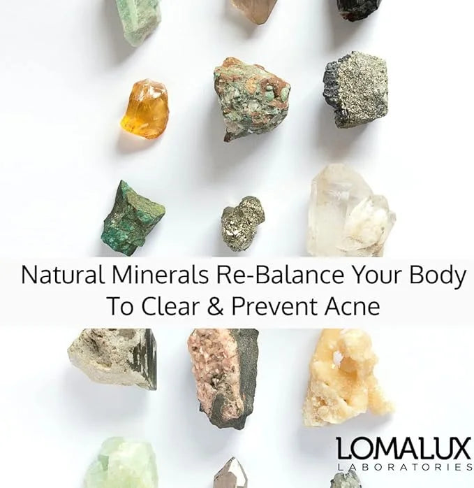 Acne Pill -Natural Skin Clearing Minerals Like Zinc & Sulfur, Dermatologist Developed, Clears & Prevents All Types of Face...