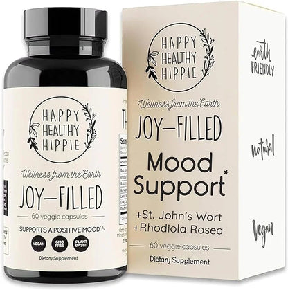 Joy-Filled Mood Support Supplement with St. 100% Plant-Based, 60 ct