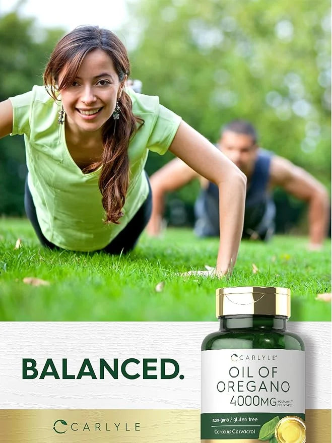 Carlyle Oregano Oil 4000mg Supplement | 150 Softgel Capsules | Contains Carvacrol | Non-GMO & Gluten Free Formula - Produc...