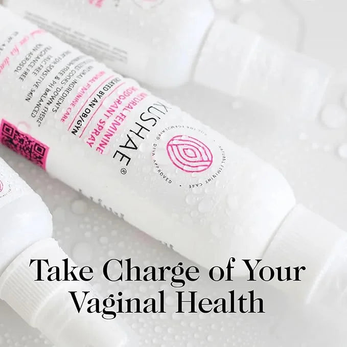 Kushae Natural Feminine Deodorant Spray 4 oz