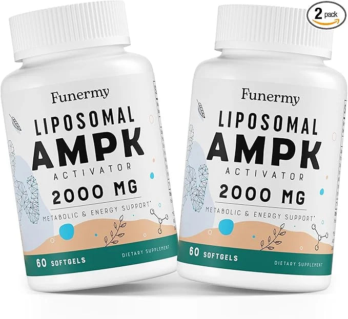 Liposomal AMPK Activator 2000 mg 6-in-1 AMPK 120 Softgels