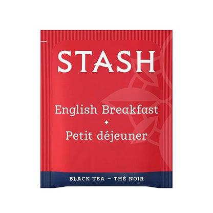 Stash Tea English Breakfast Black Tea - Caffeinated, Non-GMO Project Verified Premium Tea with No Artificial Ingredients, ...