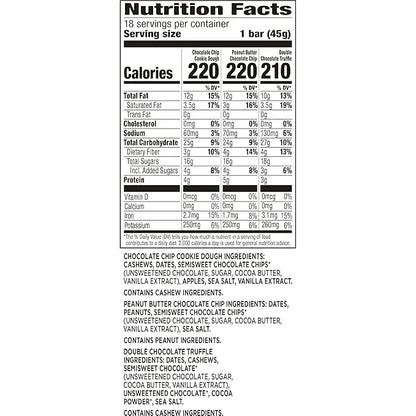 Larabar Chocolate Variety Pack, Gluten Free 18 ct