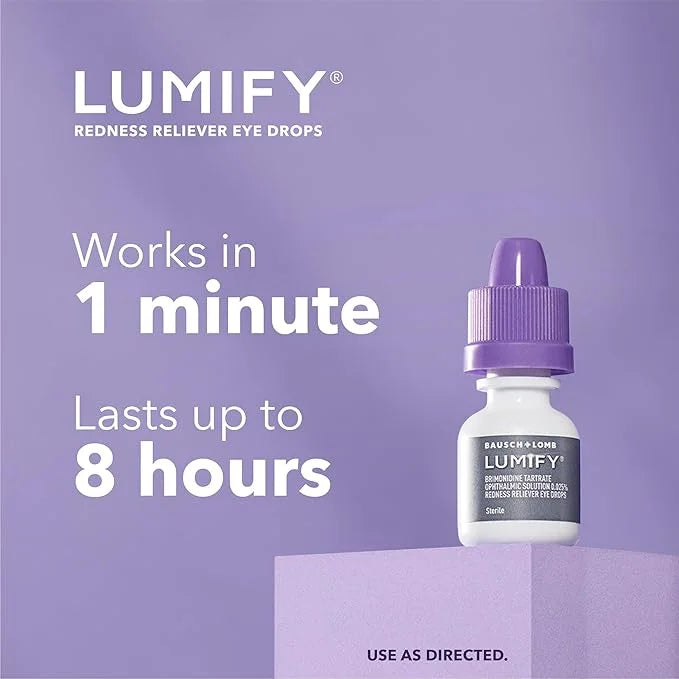 LUMIFY Redness Reliever Eye Drops, 0.25 Fl (7.5 mL)