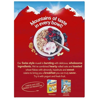 Alpen Original Muesli, Swiss Style Muesli Cereal, Whole Grain, Non-GMO Project Verified, Heart Healthy, Kosher, Vegan, 14 ...