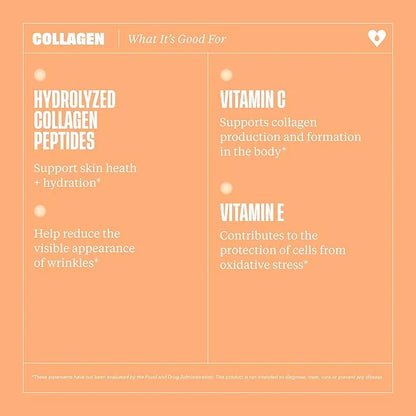 Health by Habit Collagen Supplement 2 Pack (120 Capsules) - Vitamin C & Vitamin E, 2000mg, Collagen Peptides, Superior Abs...