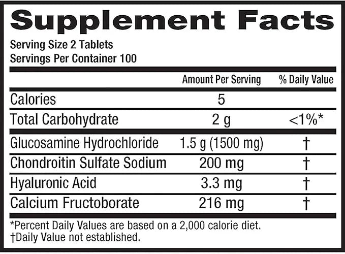 Move Free Advanced, Joint Health, Tablet (200 Count)