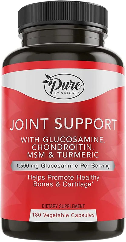 Pure By Nature Joint Support, Glucosamine 180 Capsules