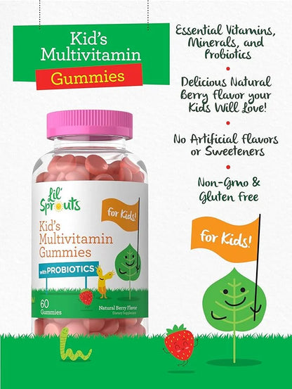 Carlyle Kids Multivitamin Gummies with Probiotics 60 Chewables