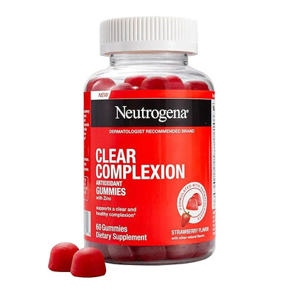Neutrogena Clear Complexion Antioxidant Gummies 60 ct
