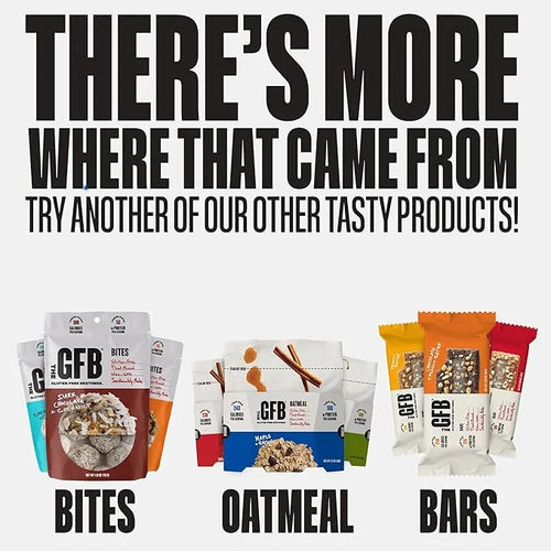 The GFB Gluten Free Protein Cookie Bites Nut Free Variety Pack – Super Tasty Allergen Friendly Fudge Brownie, Cookie Dough...