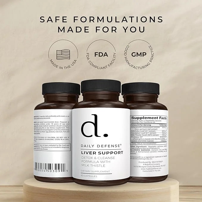 Liver Cleanse and Detox & Repair Formula 60 Capsules