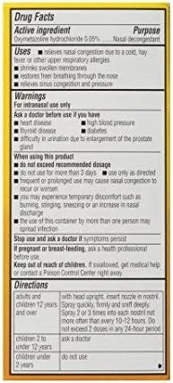 Dristan 12-hr Decongestant Nasal Spray 0.5