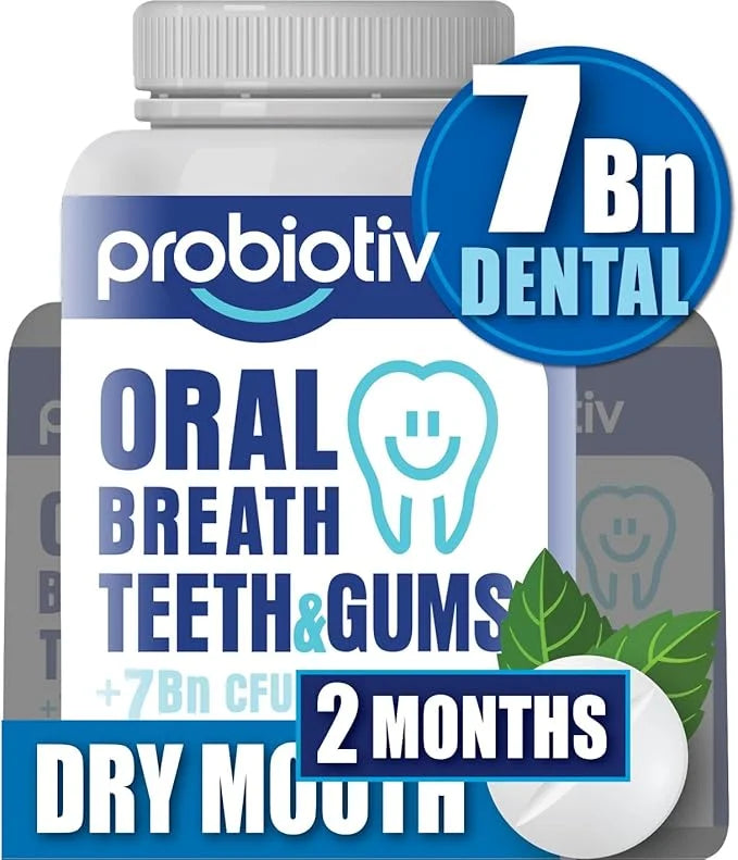Oral Probiotics for Mouth Bad Breath 7 Billion (60 Count 1))