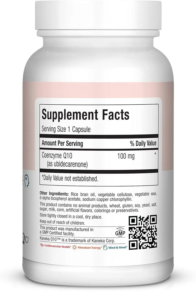 Maxi Health CO Q10 100mg Q10 Supplement 90 Liquid