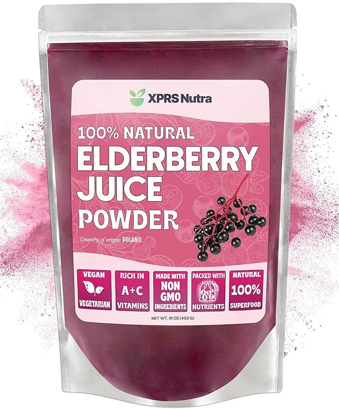 XPRS Nutra Elderberry Juice Powder (16 oz)