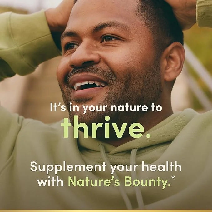 Nature's Bounty Iron 65mg, 325 mg Ferrous Sulfate, Cellular Energy Support, Promotes Normal Red Blood Cell Production, 100...