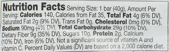 Fiber One Chewy Bars, Oats And Chocolate, 1.4 Oz, 16/box - Product Image