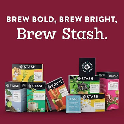 Stash Tea Chai Green Tea - Caffeinated, Non-GMO Project Verified Premium Tea with No Artificial Ingredients, 20 Count (Pac...