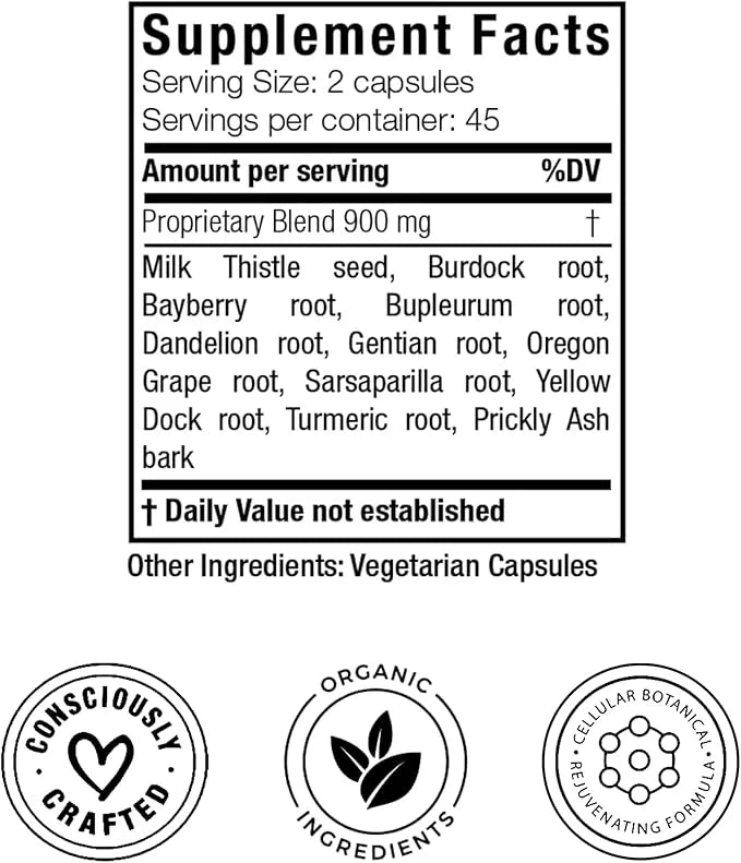 Doctor Morse's Liver/Skin Care Supplement 90 Capsules