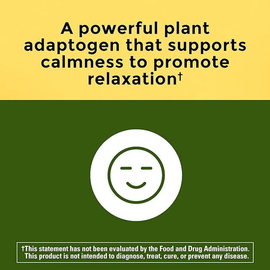 Nature Made Ashwagandha Capsules 125mg 60 Capsules, 60 Day