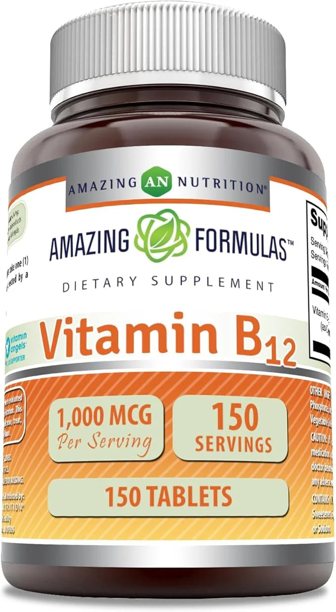 Amazing Formulas Vitamin B12 1000 Mcg (1 Pack, 150 Count)